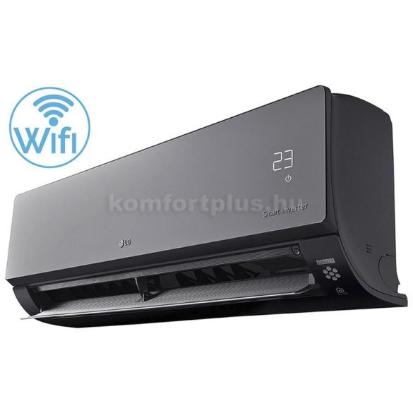 AC09BK.NSJ LG ArtCool MIRROR beltéri egység fekete (R32; 2,6 kW)