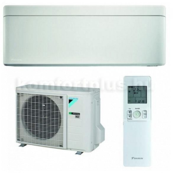 Daikin Stylish FTXTA30AW_RXTA30B fűtésre optimalizált oldalfali split klíma szett 3,5 kW